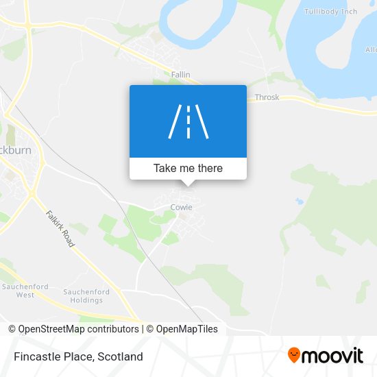 Fincastle Place map