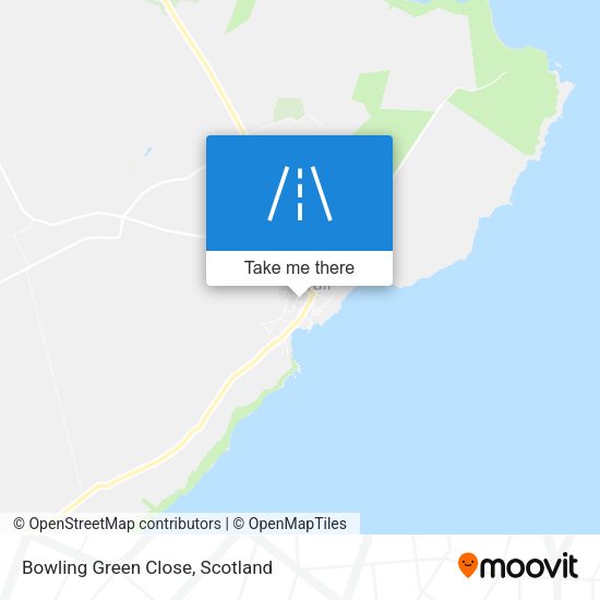 Bowling Green Close map