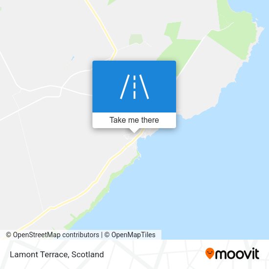 Lamont Terrace map