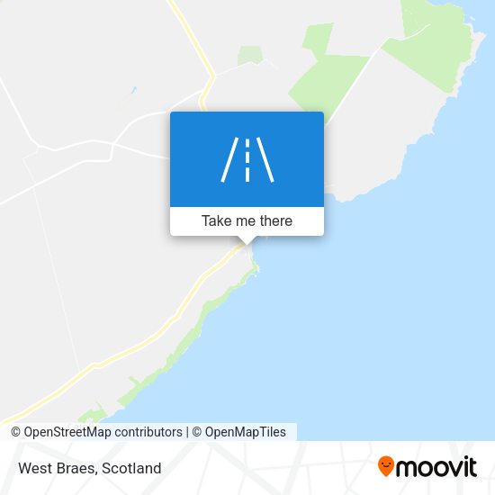 West Braes map