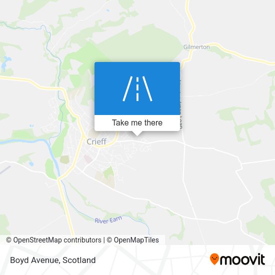 Boyd Avenue map