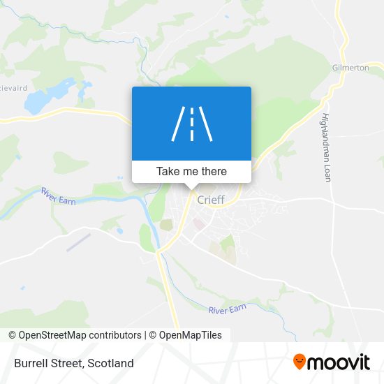 Burrell Street map