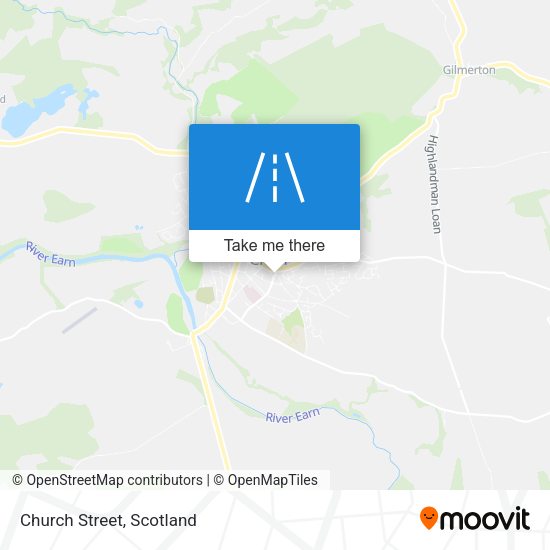 Church Street map