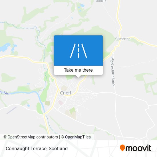 Connaught Terrace map