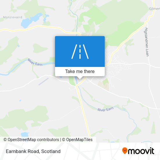 Earnbank Road map