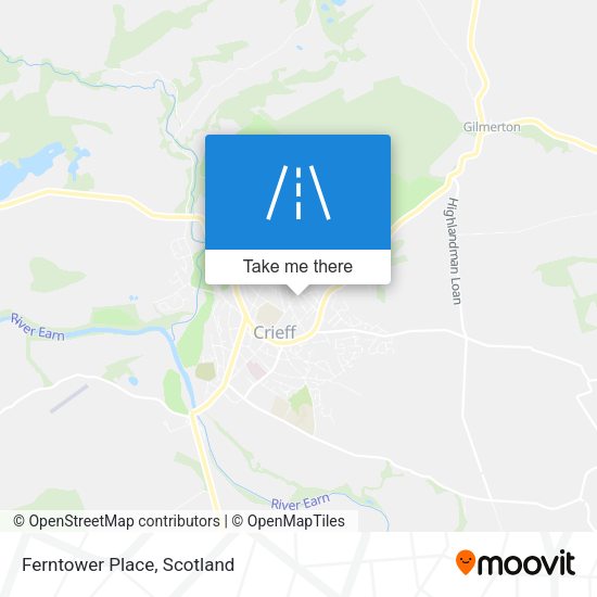 Ferntower Place map