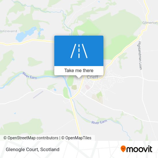 Glenogle Court map