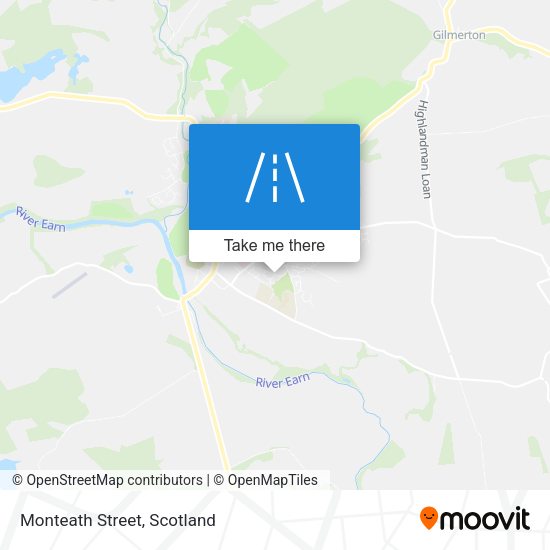 Monteath Street map