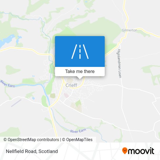 Nellfield Road map