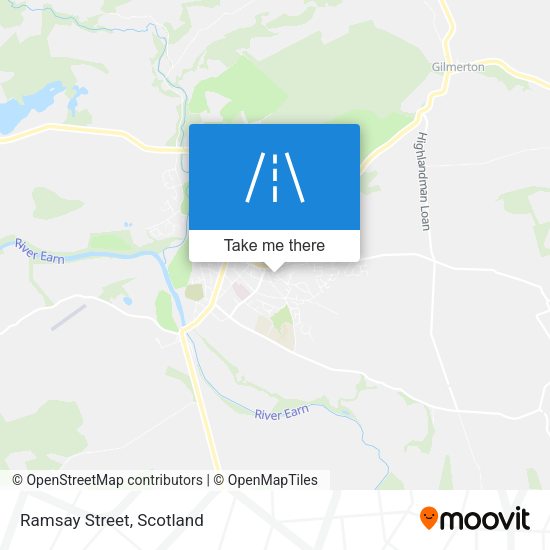 Ramsay Street map