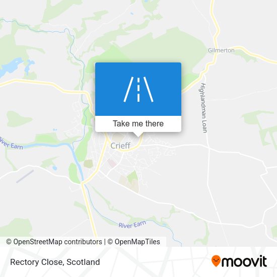 Rectory Close map