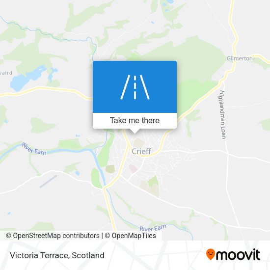 Victoria Terrace map