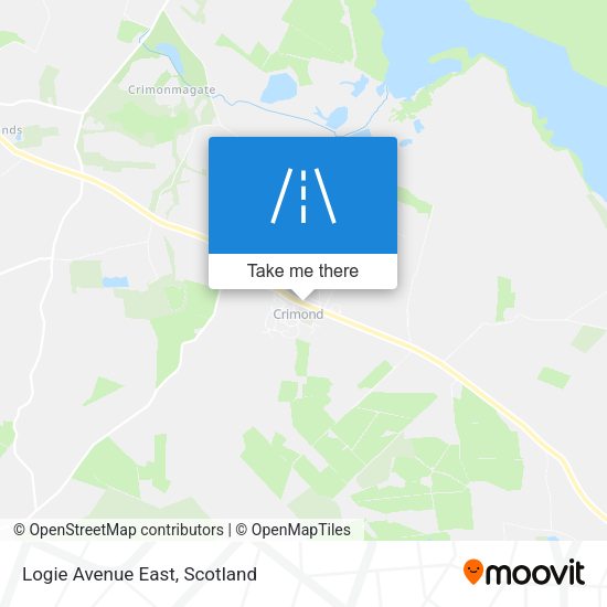 Logie Avenue East map