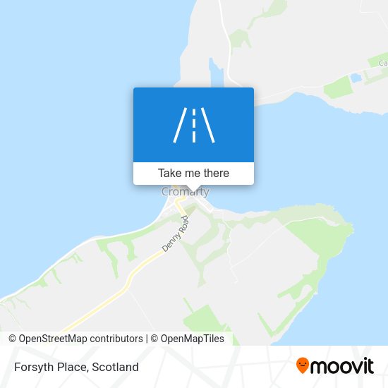 Forsyth Place map