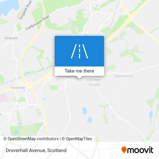 Droverhall Avenue map