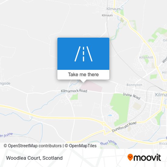 Woodlea Court map