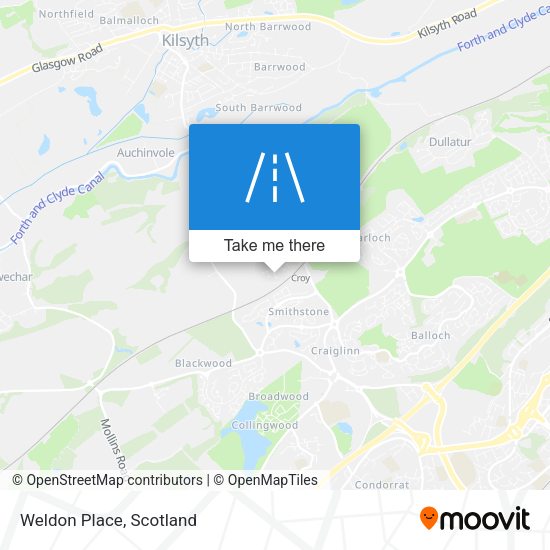 Weldon Place map
