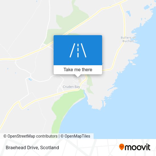 Braehead Drive map