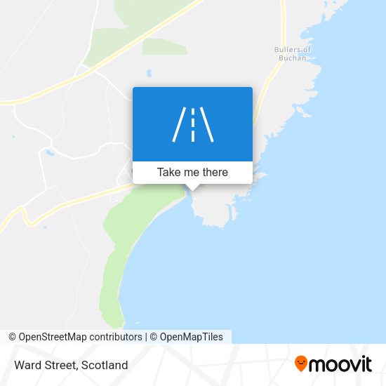 Ward Street map