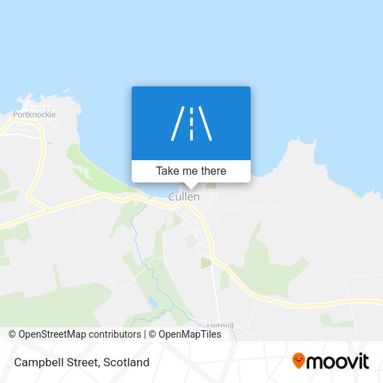 Campbell Street map
