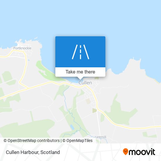 Cullen Harbour map