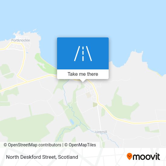 North Deskford Street map