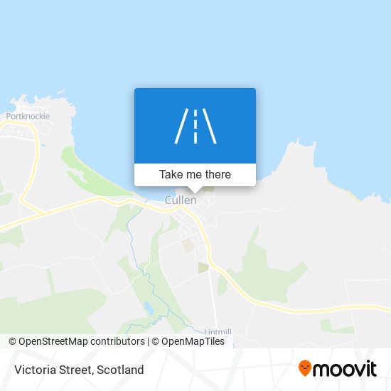 Victoria Street map