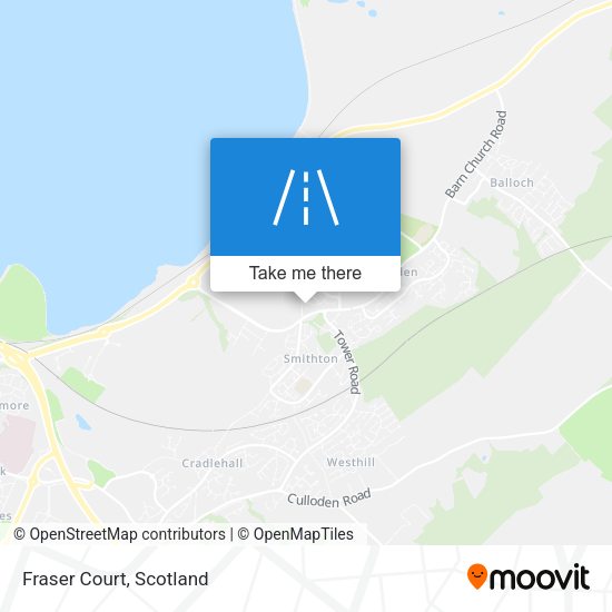 Fraser Court map