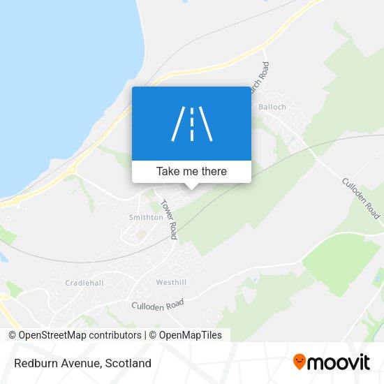 Redburn Avenue map