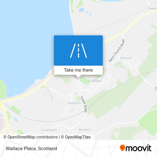 Wallace Place map