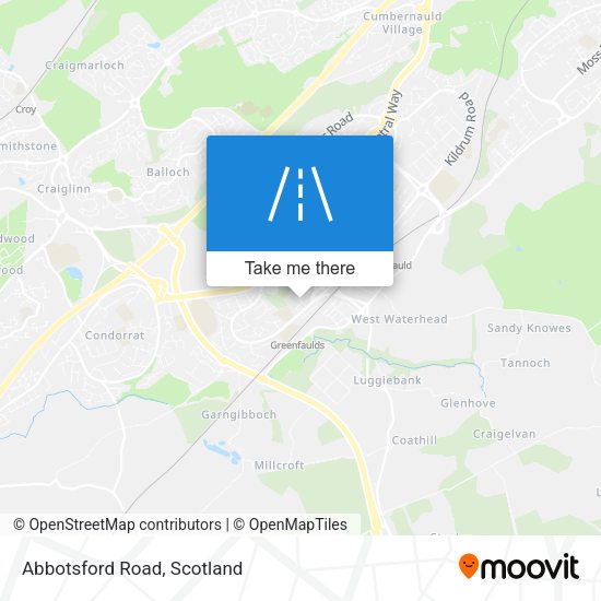 Abbotsford Road map