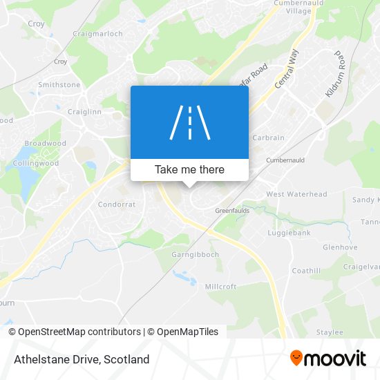 Athelstane Drive map