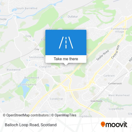 Balloch Loop Road map