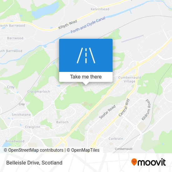 Belleisle Drive map