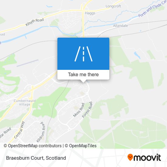 Braesburn Court map