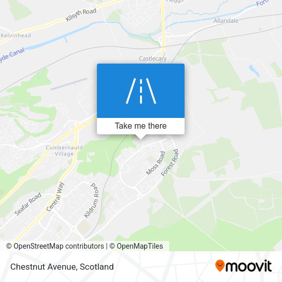 Chestnut Avenue map