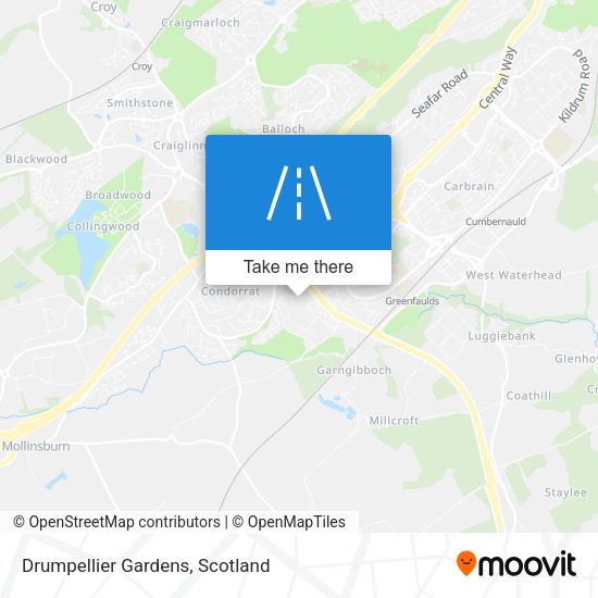 Drumpellier Gardens map