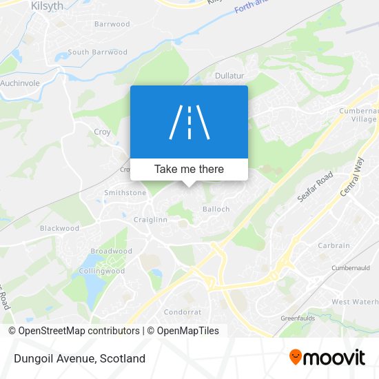 Dungoil Avenue map