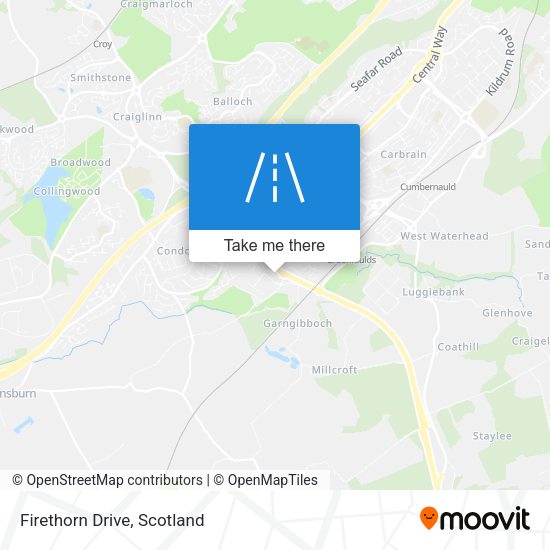 Firethorn Drive map