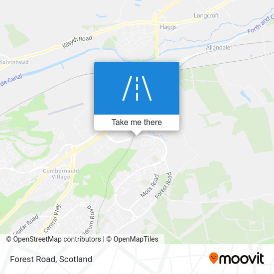 Forest Road map