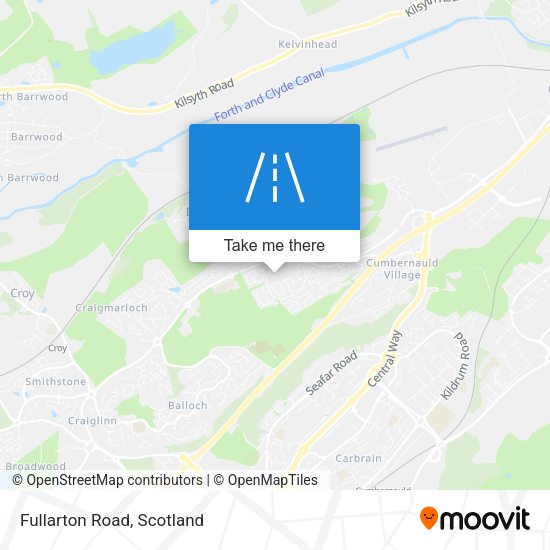 Fullarton Road map