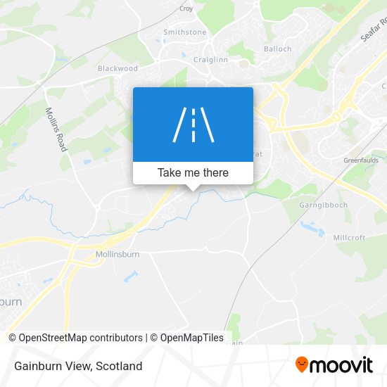 Gainburn View map