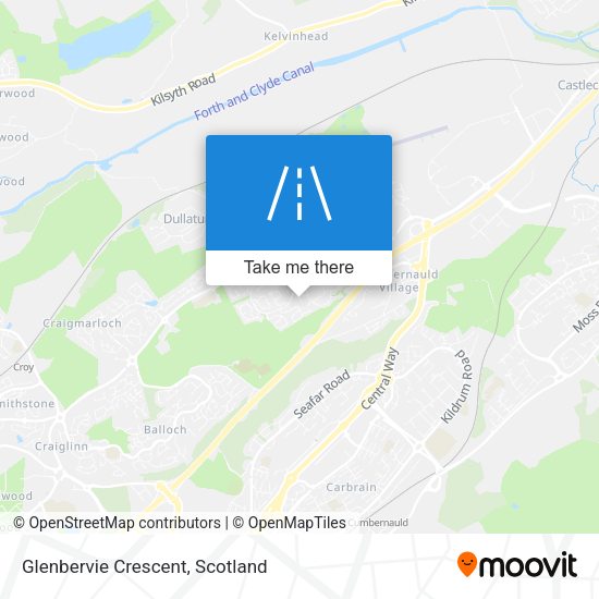 Glenbervie Crescent map