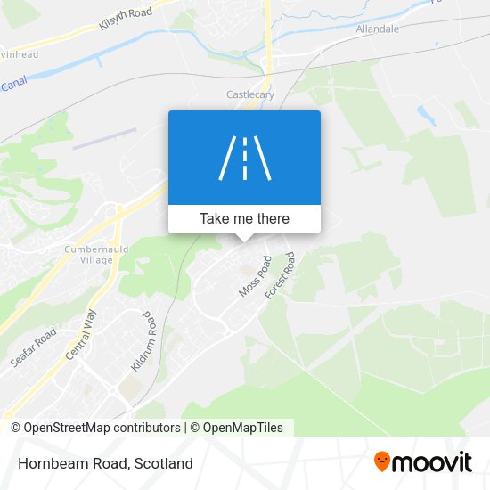 Hornbeam Road map