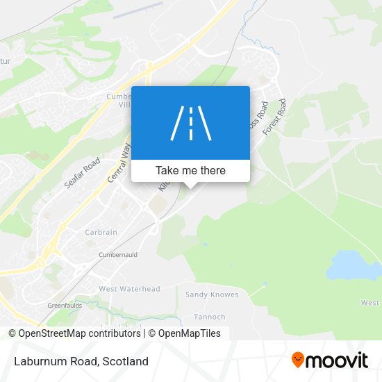 Laburnum Road map