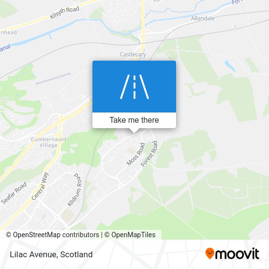 Lilac Avenue map