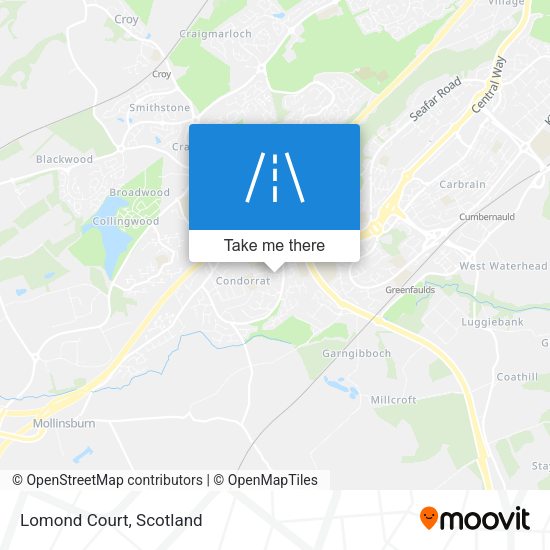 Lomond Court map
