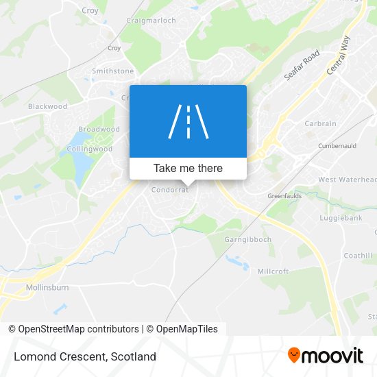 Lomond Crescent map