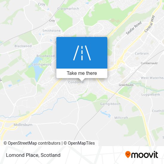 Lomond Place map