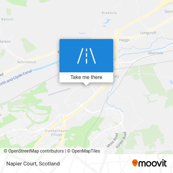Napier Court map